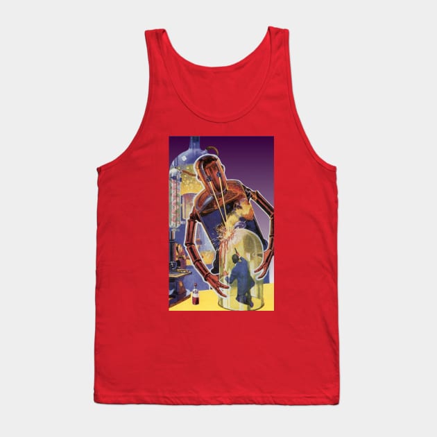 Vintage Science Fiction Tank Top by MasterpieceCafe